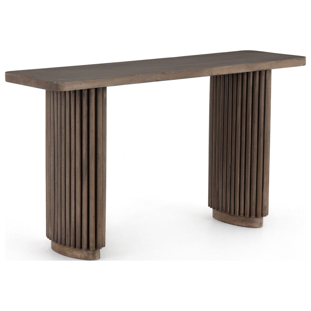Rutherford Console Table, Reclaimed Ashen Brown by Four Hands — PRM_1