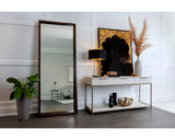 Rebel Console Table with Drawers, Champagne Gold/Cream-Furniture - Accent Tables-High Fashion Home