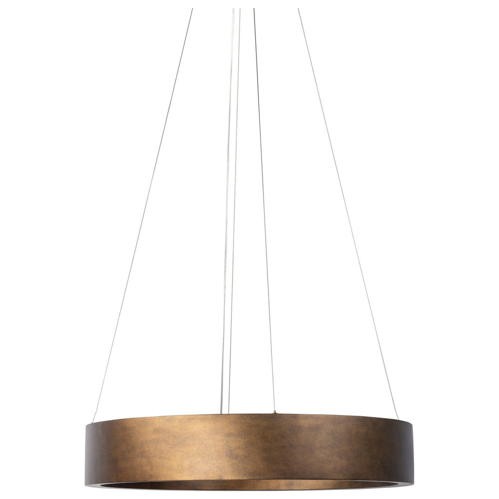 Baum Chandelier, Burnished Brass Aluminum by Four Hands — PRM_1