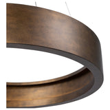 Baum Chandelier, Burnished Brass Aluminum by Four Hands — DET_1