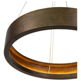 Baum Chandelier, Burnished Brass Aluminum by Four Hands — DET_1