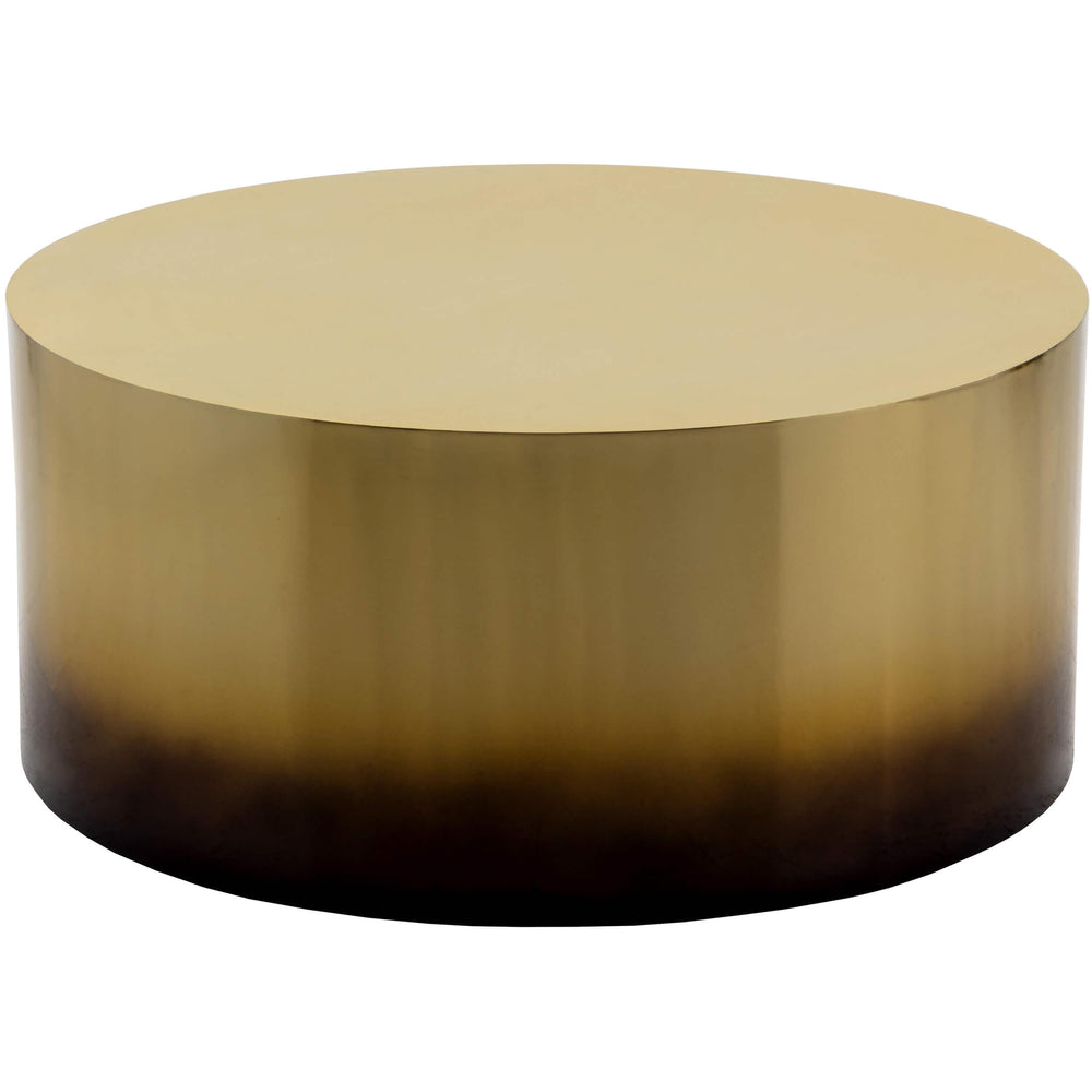 Frida Coffee Table, Gold Black Ombre