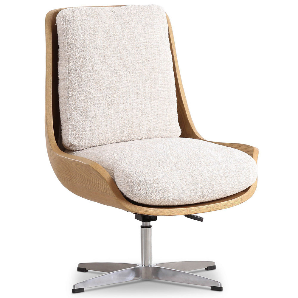 Burbank Desk Chair, Yuma Cream by Four Hands