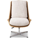 Burbank Desk Chair, Yuma Cream by Four Hands