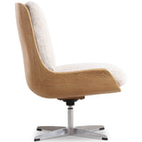 Burbank Desk Chair, Yuma Cream by Four Hands