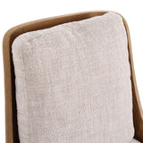 Burbank Desk Chair, Yuma Cream by Four Hands