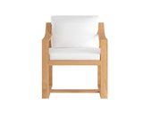 Tahiti Outdoor Dining Armchair, Stinson White, Set of 2-Furniture - Dining-High Fashion Home