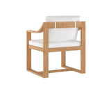 Tahiti Outdoor Dining Armchair, Stinson White, Set of 2-Furniture - Dining-High Fashion Home