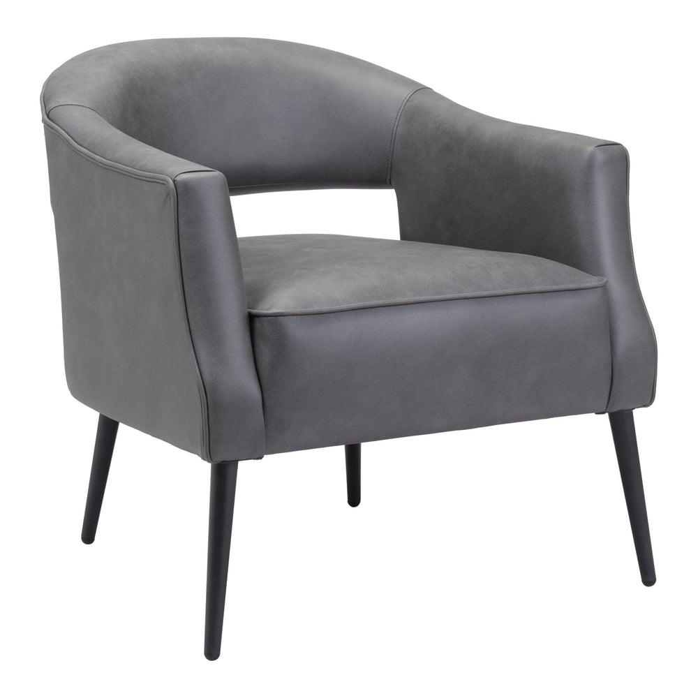 Berkeley Chair, Vintage Gray-Furniture - Chair-High Fashion Home