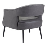 Berkeley Chair, Vintage Gray-Furniture - Chair-High Fashion Home