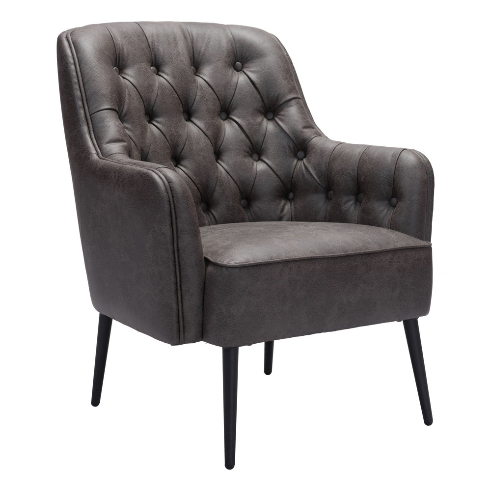 Tasmania Chair, Vintage Black-Furniture - Chair-High Fashion Home
