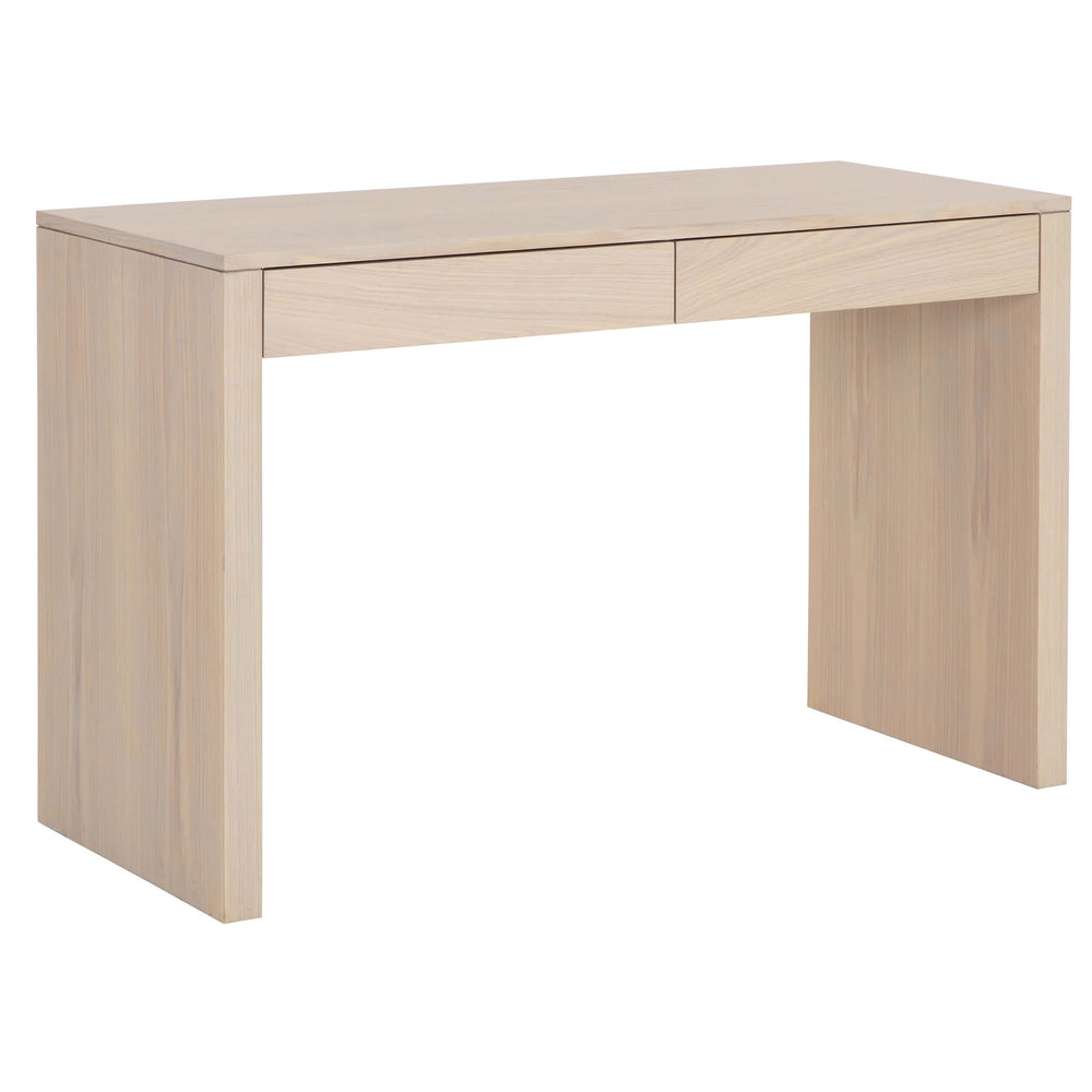 Dutad Desk, Light Oak-Furniture - Office-High Fashion Home