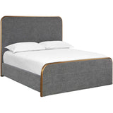 Tometi Bed, Chacha Grey-Furniture - Bedroom-High Fashion Home