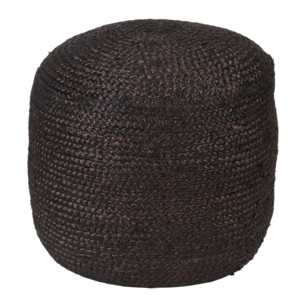 Lillian Ottoman, Black-Furniture-High Fashion Home