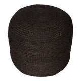 Lillian Ottoman, Black-Furniture-High Fashion Home
