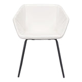 Miguel Dining Chair, White, Set of 2-Furniture - Dining-High Fashion Home