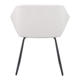 Miguel Dining Chair, White, Set of 2-Furniture - Dining-High Fashion Home