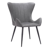 Alejandro Dining Chair, Vintage Gray, Set of 2-Furniture - Dining-High Fashion Home