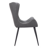 Alejandro Dining Chair, Vintage Gray, Set of 2-Furniture - Dining-High Fashion Home