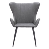 Alejandro Dining Chair, Vintage Gray, Set of 2-Furniture - Dining-High Fashion Home