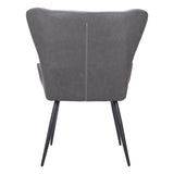 Alejandro Dining Chair, Vintage Gray, Set of 2-Furniture - Dining-High Fashion Home