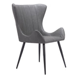 Alejandro Dining Chair, Vintage Gray, Set of 2-Furniture - Dining-High Fashion Home