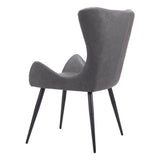 Alejandro Dining Chair, Vintage Gray, Set of 2-Furniture - Dining-High Fashion Home