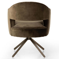 Adara Desk Chair, Surrey Olive-Furniture - Office-High Fashion Home