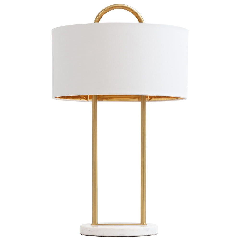 Kezna Table Lamp, White