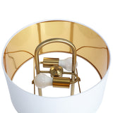 Kezna Table Lamp, White