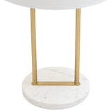 Kezna Table Lamp, White