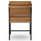 Benton Leather Dining Chair, Maestro Camel, Set of 2 by Four Hands