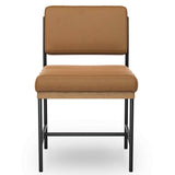 Benton Leather Dining Chair, Maestro Camel, Set of 2 by Four Hands