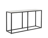 Ellery Console Table, White-Furniture - Accent Tables-High Fashion Home