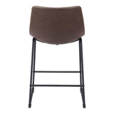 Smart Counter Stool, Vintage Espresso, Set of 2-Furniture-High Fashion Home