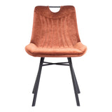 Tyler Dining Chair, Brown, Set of 2-Furniture - Dining-High Fashion Home