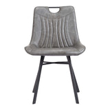 Tyler Dining Chair, Vintage Gray, Set of 2-Furniture - Dining-High Fashion Home