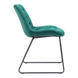 Tammy Dining Chair, Green, Set of 2-Furniture - Dining-High Fashion Home