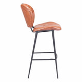 Terrence Bar Stool, Vintage Brown-Furniture-High Fashion Home