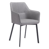 Adage Dining Chair, Gray, Set of 2-Furniture - Dining-High Fashion Home