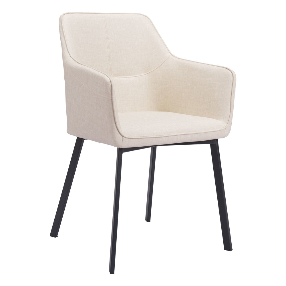 Adage Dining Chair, Beige, Set of 2-Furniture - Dining-High Fashion Home