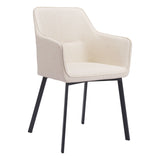 Adage Dining Chair, Beige, Set of 2-Furniture - Dining-High Fashion Home