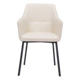 Adage Dining Chair, Beige, Set of 2-Furniture - Dining-High Fashion Home