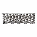 Duchess Coffee Table, White-Furniture - Accent Tables-High Fashion Home