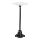 Woozy Side Table, White-Furniture - Accent Tables-High Fashion Home