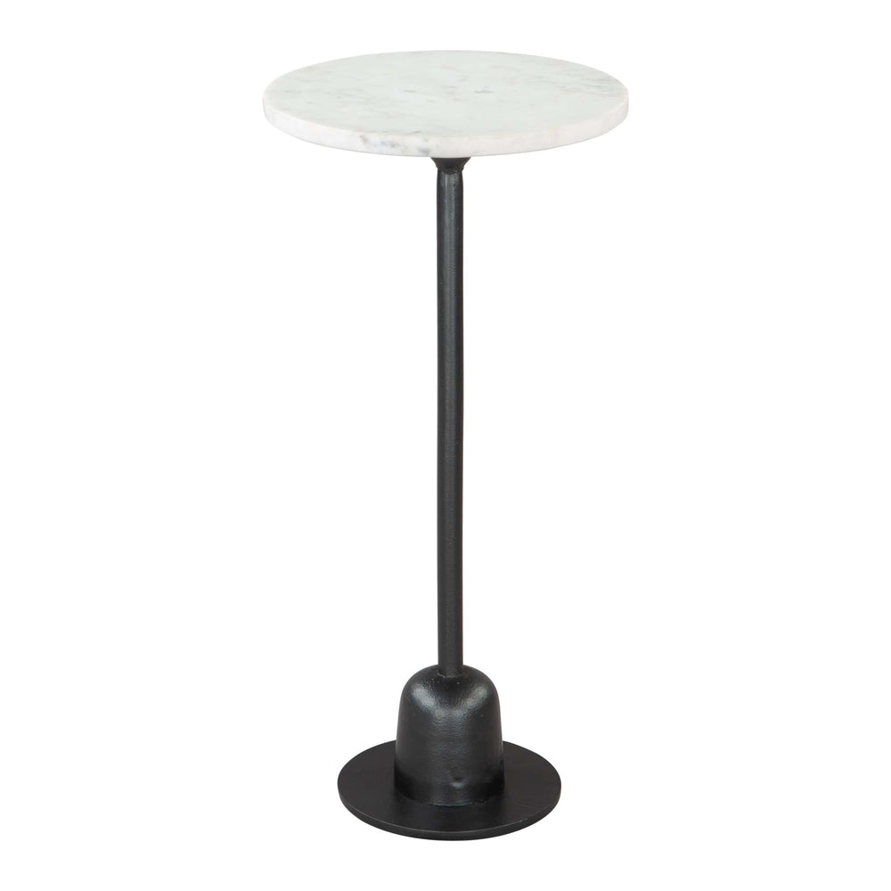 Woozy Side Table, White-Furniture - Accent Tables-High Fashion Home