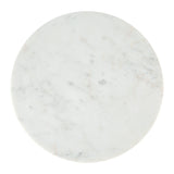 Woozy Side Table, White-Furniture - Accent Tables-High Fashion Home