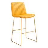 Mode Barstool, Yellow, Set of 2-Furniture-High Fashion Home