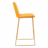 Mode Barstool, Yellow, Set of 2-Furniture-High Fashion Home