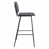 Boston Barstool, Vintage Black, Set of 2-Furniture-High Fashion Home